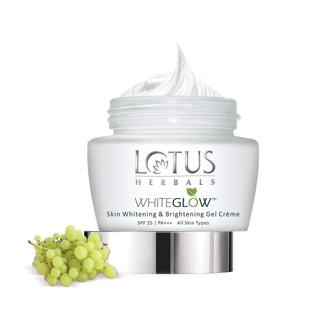 Lotus Herbals WhiteGlow Skin Whitening And Brightening Gel, Face Cream 40gm_