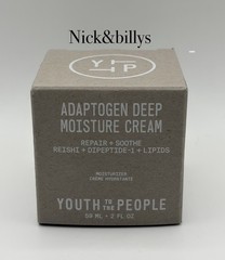 NEW NIB Youth To The People Adaptogen Deep Moisture Cream Full Size 59ml/2oz ATH
