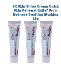 3x 15g Skin Shine Cream Quick Skin Renewal Relief From Redness Swelling &itching