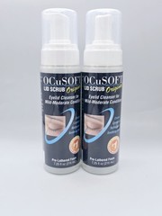 OCUSOFT LID SCRUB ORIGINAL FOAM 215mL – 7.25 fl oz -EXP: 07/2027. QTY:2