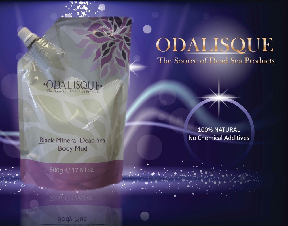 100% Natural Black Mineral Dead Sea Body Mud