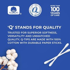 Pack of 1, 30 Count Q-tips Swabs Travel Pack, Blue