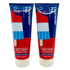 *2 Pack* Bath & Body Works FIRECRACKER POP Body Cream FREE SHIP New