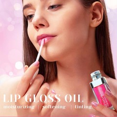 Hydrating Lip Glow Oil, Moisturizing Nourishing 007-# RASPBERRY