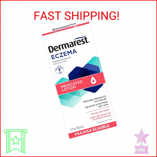 Dermarest Eczema Medicated Lotion, 4 fl oz (Pack of 1)