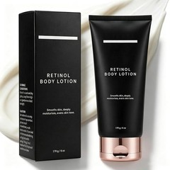 Retinol Body Lotion, Firming Body Cream for Crepey Skin, Deeply Moisturizing 6oz