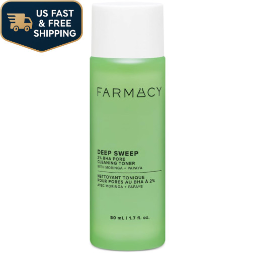 US STOCK Farmacy 2% Salicylic Acid Toner Deep Sweep BHA Liquid Exfoliant 50ml