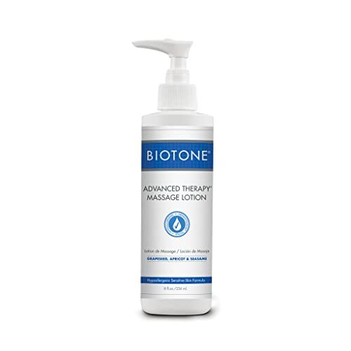 BIOTONE Advanced Therapy Massage Lotion, Hypoallergenic and Assorted Sizes