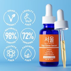 SeoulCeuticals Korean Skin Care 20% Vitamin C Hyaluronic 1 Fl Oz (Pack of 1)