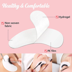100 Pairs Natural Hydrogel Eye Gel Pads – Collagen and Aloe Vera Patches for un