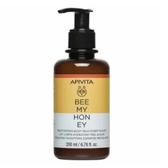 Apivita Bee My Honey Moisturizing Body Milk Honey & Aloe 200ml, 97% Natural