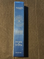 Baoveri 5% Caffeine Eye Serum Roller 360° Anti-Aging, De-Puffing, 15ml