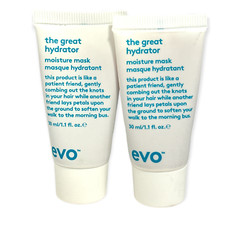 EVO The Great Hydrator Moisture Mask 30ml/1.1fl.oz. New; LOT OF 2