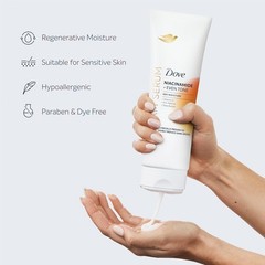 Dove Body Cream Serum Niacinamide + Even Tone for Dark Spots and Uneven Tone wit