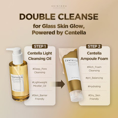 Madagascar Centella Light Cleansing Oil 6.76 FlOz 200Ml Gentle Oil Cleanser Face