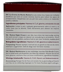 Skincare Cosmetics Retinol Night Cream Vitamin A+C+E 1.7oz