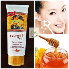 Facial Foam Honei V BSC 100grams Smooth Soft Honey Hydrolyzed Collagen Soft Face