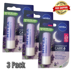 NIVEA Ultra Care & Protect Lip Balm SPF 50 4.8g / 3 Pack Tinted Lip Plumper