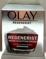 Olay Regenerist Micro-Sculpting Cream 1.7 oz Face Moisturizer No Date DMG BOX