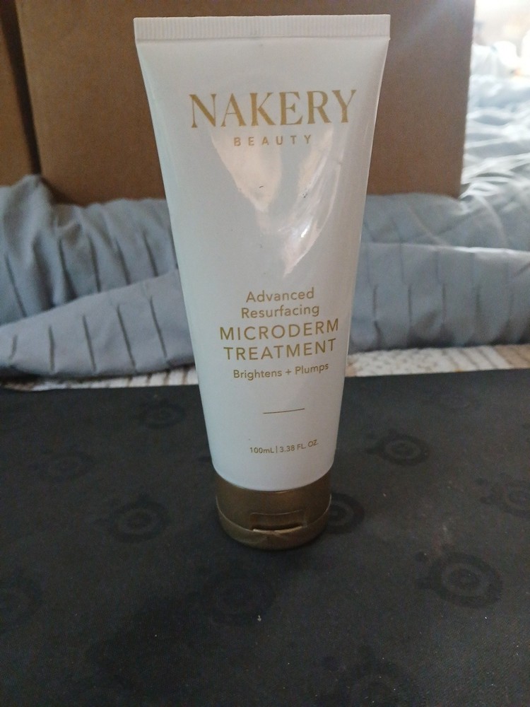 Nakery Beauty Advanced Resurfacing Microderm Treatment NWOB Sealed 3.38 Fl Oz