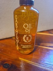 Vintage EARTHENWEAR Oil Of E 4fl oz Glass Bottle NOS