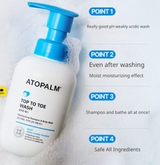 Atopalm Special Skin Care Set Wash+Lotion+Cream K-Beauty No. 1 Product in Sales