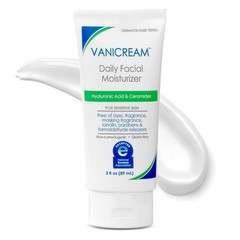 Vanicream Daily Facial Moisturizer With Ceramides 3 Fl Oz (Pack of 1), White