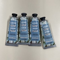 Hand Lotion Hydrating Coconut Water Mimosa Flower Love Beauty & Planet Lot of 4
