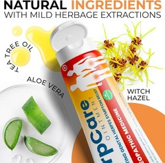 HerpCare Homeopathic Ointment for Cold Sores & Genital Herpes Relief 30g