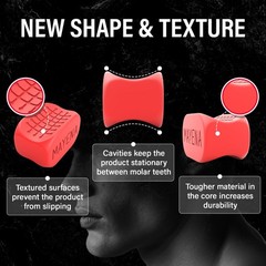 Jaw Exerciser for Men & Women | 4 Resistance Levels (8pcs) Silicone Jawline E…