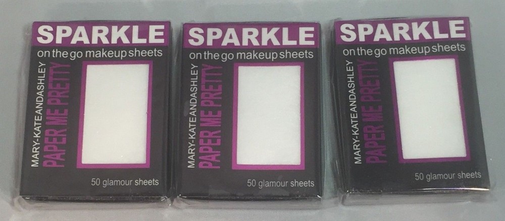 3 PACK LOT Mary Kate and Ashley Paper Me Pretty 150 Sheets #816 MATTIFIER New