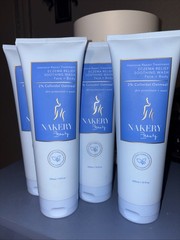 4 Nakery Beauty Intensive Repair Treatment Eczema Relief Soothing Treatment Wash