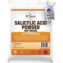 Salicylic Acid Powder USP Grade BHA Exfoliant 4oz High Purity for DIY Skincare