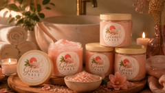 Glow Salt Oasis™ Citrus Mineral Facial Scrub