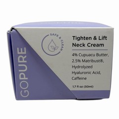 GOPURE Neck Cream – Tighten & Lift Firming Neck Cream NEW & Sealed 1.7oz
