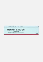 Retinol Gel 0.1% Anti-Aging Formula 20g Fine Lines Wrinkles Scar