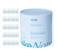 WNP 3% Hyaluronic Acid Serum Ultra-Hydrating 123 Capsules NEW