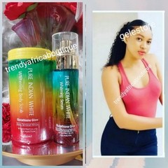 2pcs 👌Pure indian White serum & SCRUB. Whitening Glutathion Glow, Anti Spots