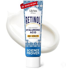 LilyAna Naturals Anti Aging Retinol Face Cream 0.5 Fl Oz (Pack of 1), Tube