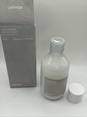 CELIMAX Dual Barrier Creamy Toner Sensitive/Dry Skin 5.07 fl oz 150 ml US SELLER