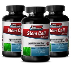 Blue Green Algae – Stem Cell Activator 500mg – Improves Physical Health Caps 3B