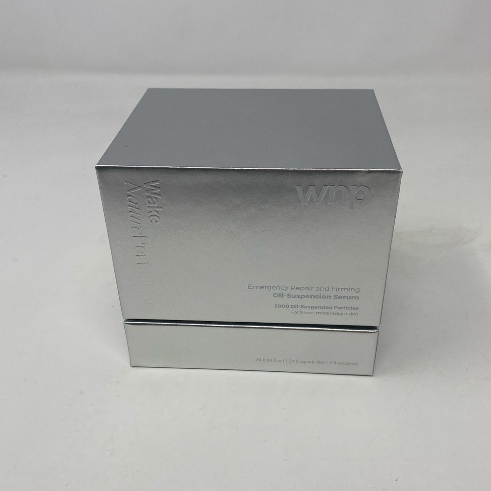 WNP Emergency Repair & Firming Oil Serum, Silver, 30 x 0.04oz Vials