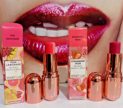 NEW! LOT 2~Winky Lux PH Lip Balm (pink lemonade/strawberry rose) *NOT SEALED*