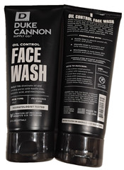Duke Cannon Supply Co. Oil Control Face Wash 2 Pack 6 oz. Each Fragrance Free