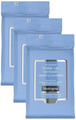 Make-Up Remover Cleansing Towelettes, 7 Count, Packaging May Vary Pack of 3