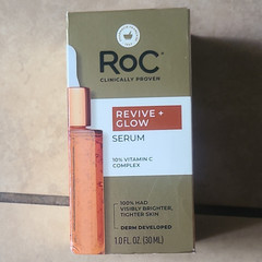 RoC Revive + Glow Vitamin C Serum Brightening + Tightening 1.0 fl oz (30mL)