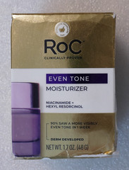 RoC Multi Correxion Even Tone + Lift Night Cream Hydrates Skin 1.7oz – Open Box