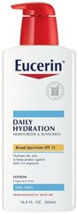 Eucerin 2-In-1 Moisturizer & Sunscreen SPF15 Daily Hydration Lotion 16.9 Ounce