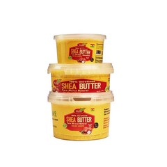 100% Ghana Unrefined Raw African Natural Shea Butter (Shifaa)Golden Smooth 250g