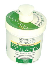 Advanced Clinicals Spa Size Collagen Skin Rescue Lotion 16 Oz (454g) – NEW